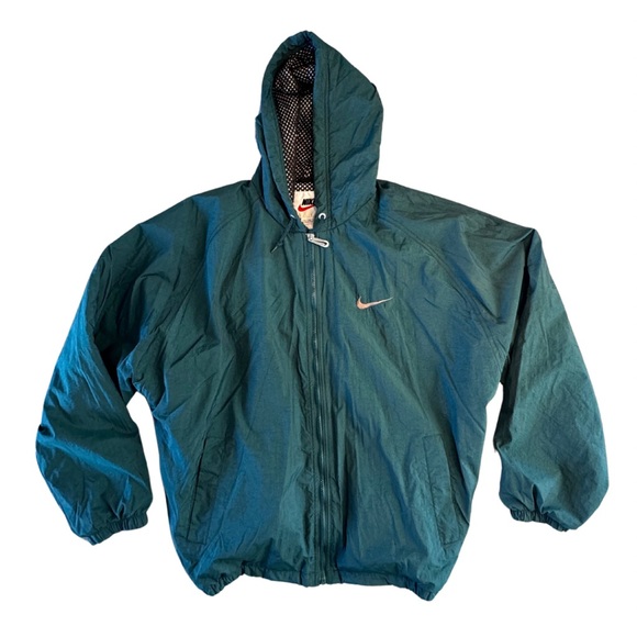 Nike Other - Vintage Nike 90’s Green Track Jacket